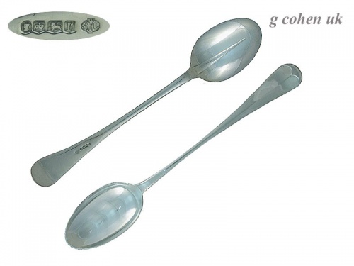 Pair Stuffing Spoons London 1935